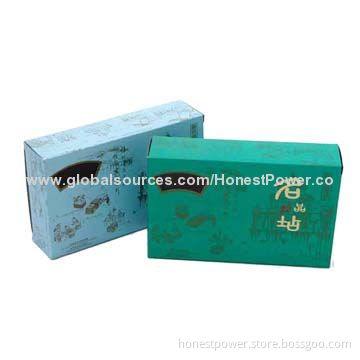 Food Packaging Boxes, Made of 300gsm Paper, Customized Designs and Sizes are Accepted